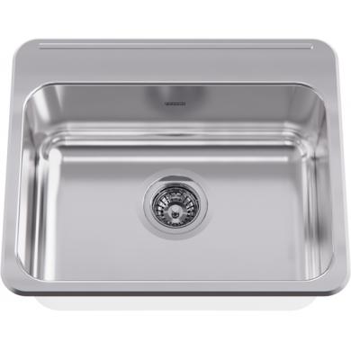 LBS4008P-1 Single bowl topmount, 18 ga